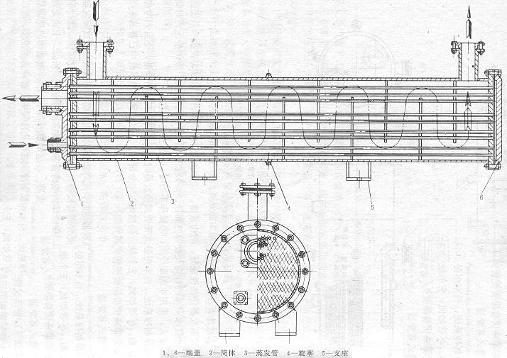 干式壳管蒸发器详情