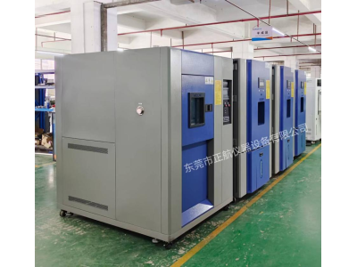 100L三箱式冷热冲击箱送货佛山老客户公司