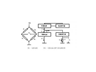 恒压供电单桥恒温式燃气检测电路
